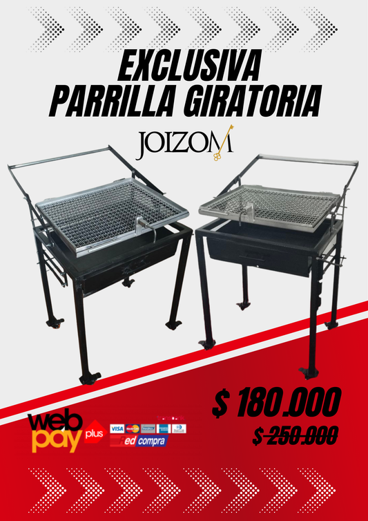 Parrilla Giratoria 3 Niveles™